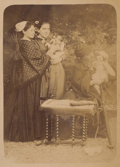 Hundarna, 1860-talet. av Pierre Louis Pierson