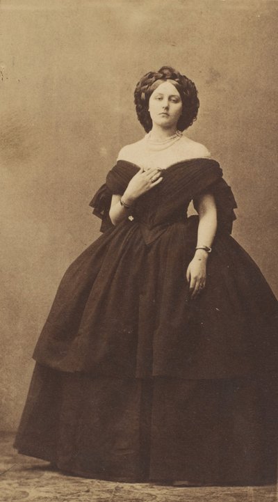Les Beau Cleavage, 1860-talet. av Pierre Louis Pierson