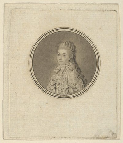 Anne de Chaumont-Guitry, grevinna av Amblimont, 1780-1817. av Pierre Michel Alix
