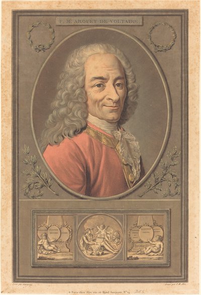 F. M. Arouet av Voltaire. av Pierre Michel Alix