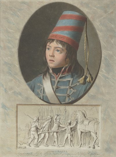 Joseph Barra efter F. Garnerey, ca. 1795. av Pierre Michel Alix