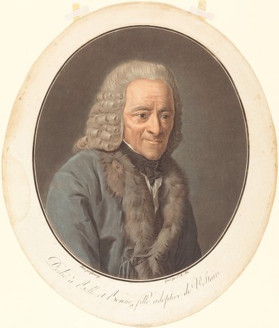 Voltaire av Pierre Michel Alix