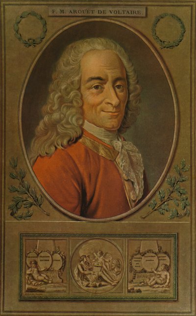 Voltaire, c1770, 1913 av Pierre Michel Alix