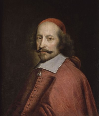 Porträtt av kardinal Mazarin, 1661 av Pierre Mignard