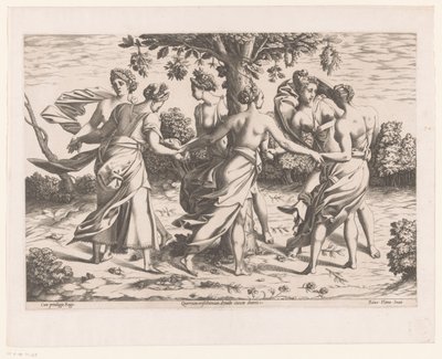Driadens dans av Pierre Milan (attributed to)