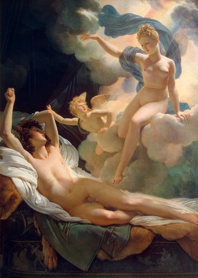 Morpheus och Iris, 1811. av Pierre Narcisse Guerin