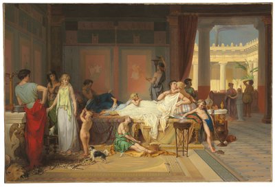 Pompejis sista timme - Poetens hus av Pierre Oliver Joseph Coomans