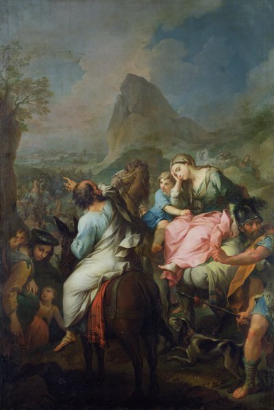 Israeliternas fångenskap, 1733 av Pierre Parrocel