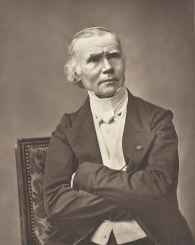 Alfred-Armand-Louise-Marie Velpeau fransk kirurg och anatom, 1795-1867, ca. 1867. av Pierre Petit