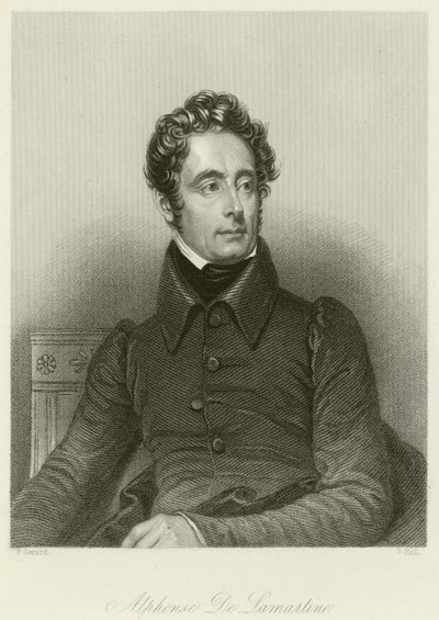 Alphonse de Lamartine av Pierre Petit