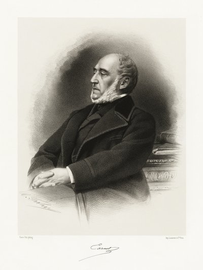 Lazare Hippolyte Carnot, 1865-66 av Pierre Petit