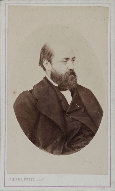 Porträtt av Henri Murger 1822-1861, 1861. av Pierre Petit
