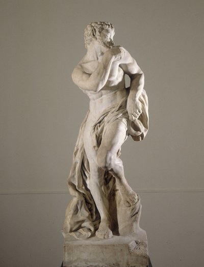 En fauna (marmor) av Pierre Puget