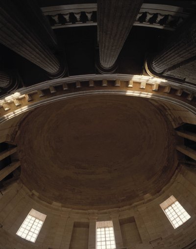 Barockarkitektur: Chapel of the Old Charite (1679 - 1707), klostret Marseille, av arkitekten Pierre Puget (1622 - 1694). Invändig vy. Marseille, Bouches du Rhone (Bouches-du-Rhone) (13). av Pierre Puget