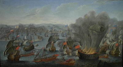 CombateNavalDePalermo16760602PierrePuget1677 av Pierre Puget
