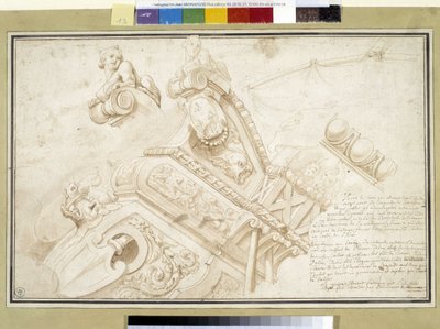 Skeppet Argos (ritning) av Pierre Puget