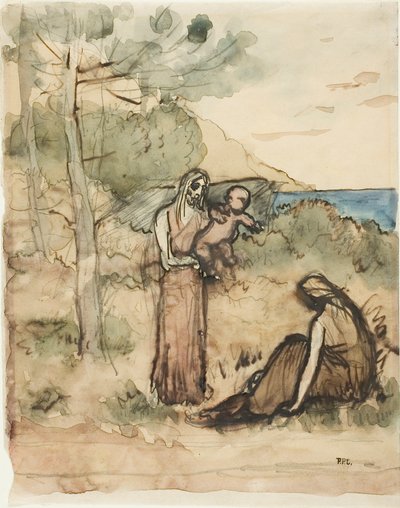 Fiskarens familj av Pierre Puvis de Chavannes