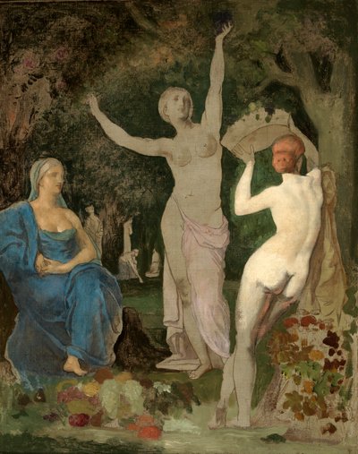 Hösten, ca. 1864. av Pierre Puvis de Chavannes