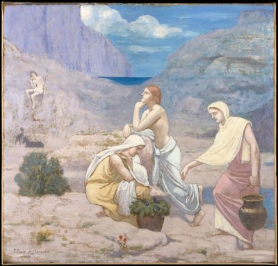 Herdens sång av Pierre Puvis de Chavannes