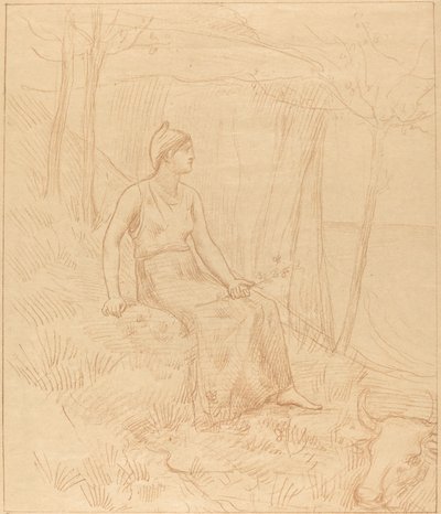 Normandie av Pierre Puvis de Chavannes