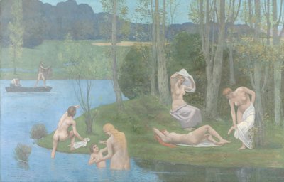 Sommaren 1891. av Pierre Puvis de Chavannes