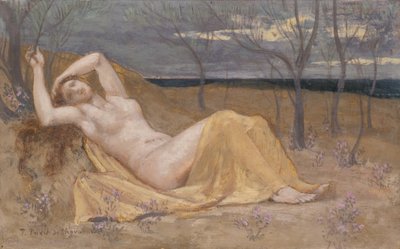 Tamarisk, c.1886-87 av Pierre Puvis de Chavannes