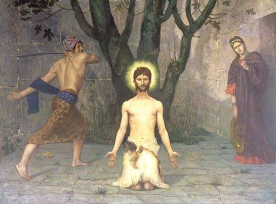 Halshuggningen av Johannes Döparen, 1869 av Pierre Puvis de Chavannes