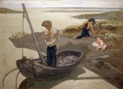 Den fattige fiskaren, 1879 av Pierre Puvis de Chavannes