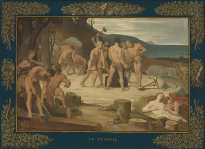 Arbete av Pierre Puvis de Chavannes