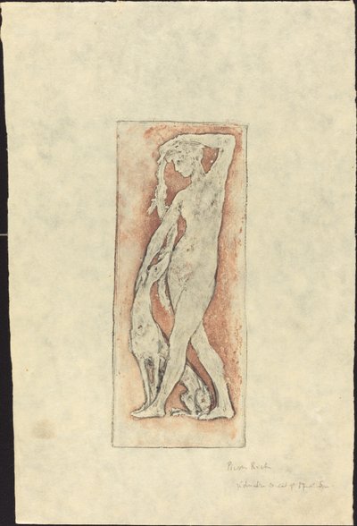 Diane au levrier (Diana och en vinthund) av Pierre Roche