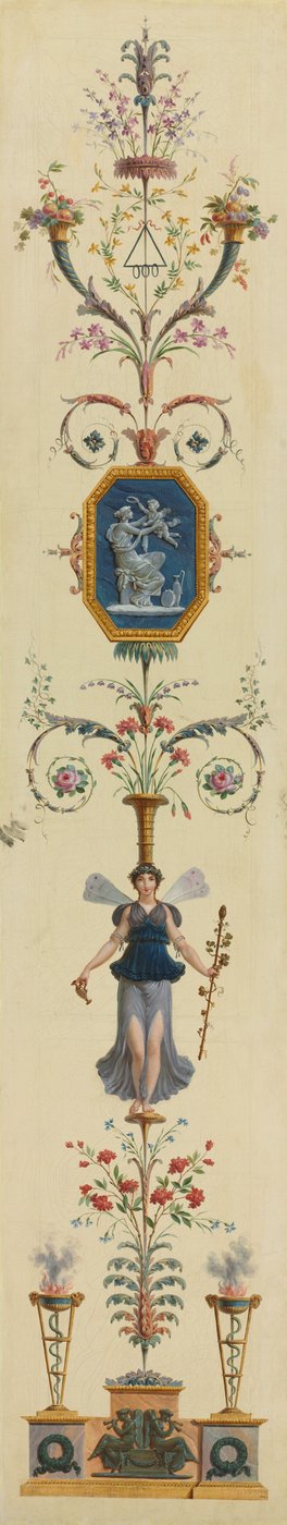Dekorativ panel, 1790-tal. av Pierre Rousseau