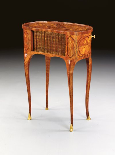Ludvig XV skrivbord, ca 1750 av Pierre Roussel