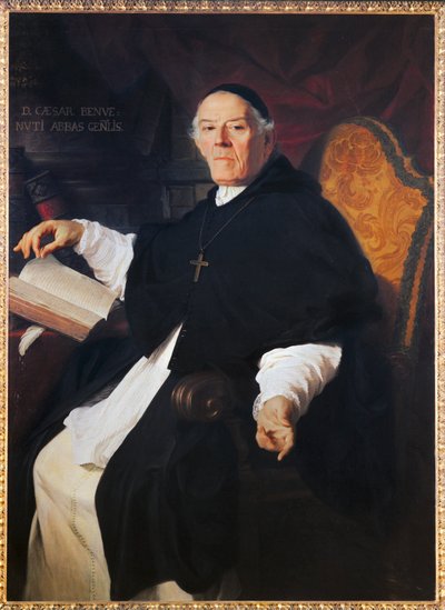 Don Cesare Benvenuti, abbe general de la congregation des chanoines de Latran - Don Cesare Benvenuti ... av Pierre Subleyras