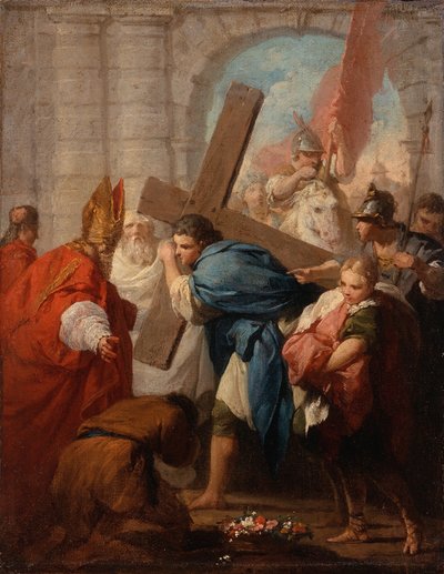 Heraclius bär korset, c.1728 av Pierre Subleyras
