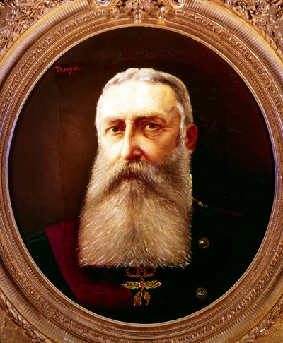 Leopold II, kung av Belgien, 1865-1909 av Pierre Tossyn
