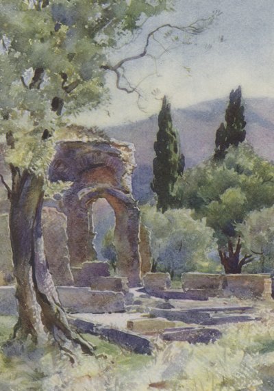 Tivoli, Villa Adriana av Pierre Vignal