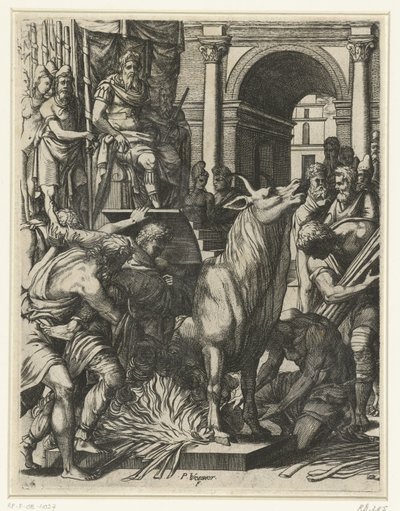 Phalaris tjur av Pierre Woeiriot (II)