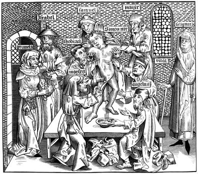 Simon av Trents martyrskap, 1493 1849. av Pierre Wolgmuth