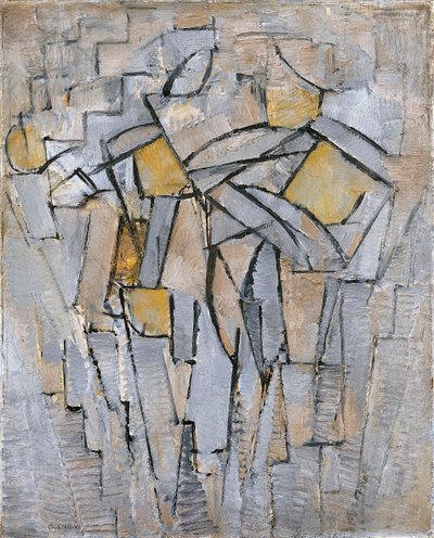 Komposition nr XIII Komposition 2, 1913 av Piet Mondrian