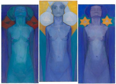 Evolution, 1911. av Piet Mondrian