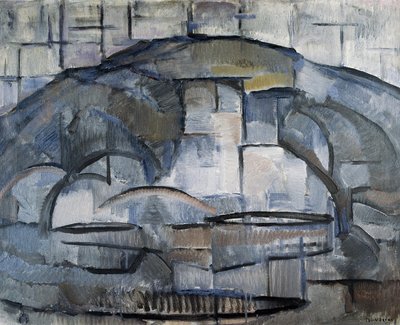 Landskap av Piet Mondrian