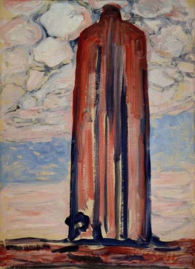 Fyren i Westkapelle av Piet Mondrian