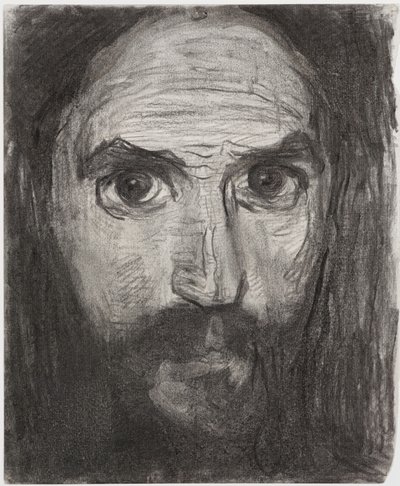 Självporträtt, 1908. av Piet Mondrian
