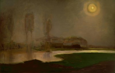 sommarnatt av Piet Mondrian
