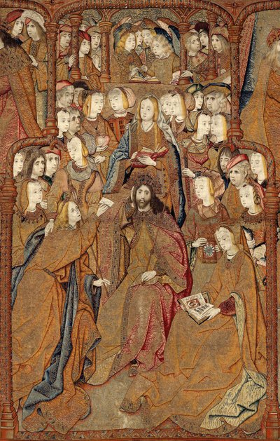 Triumphs of the Mother of God or Golden Sparrows, c.1500-02 (gobeläng) av Pieter (attr. to) Coecke van Aelst