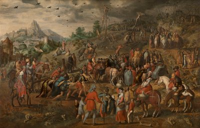 Korsbärandet av Pieter Aertsen