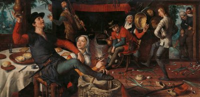 Äggdansen av Pieter Aertsen