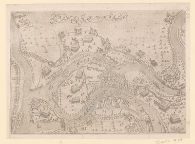 Belägring och tillfångatagande av Saint Andrew av Maurice, 1600 av Pieter Bast