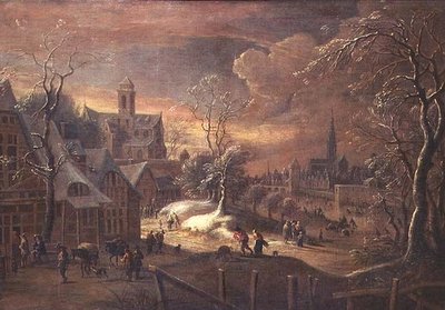 Snölandskap av Pieter Bouts