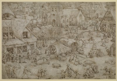 Nöjesfält i Hoboken, 1559 av Pieter Bruegel the Elder